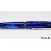 Handmade ballpoint twist pen with a unique mesh resin